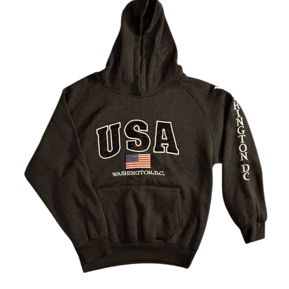 Washington DC Dark Gray Hoodie - Women's Size Small
